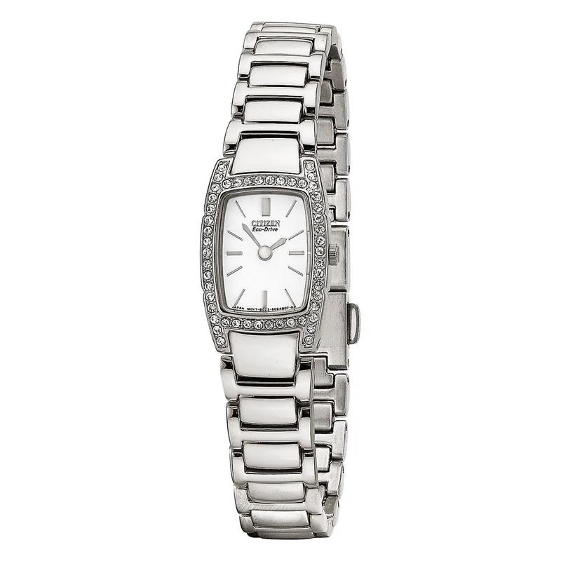 Crystal Women&rsquo;s Watch &amp; Bracelet Set in Stainless Steel – Image 2 of 7