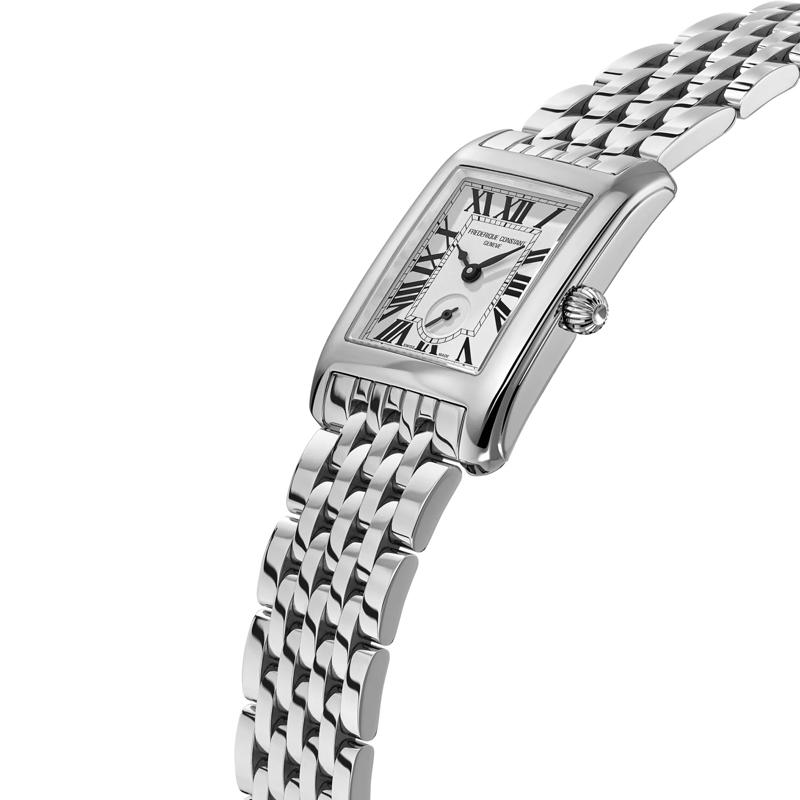 Ladies&#39; Classics Carr&eacute;e Watch With Silver Dial and Stainless Steel Bracelet – Image 3 of 3