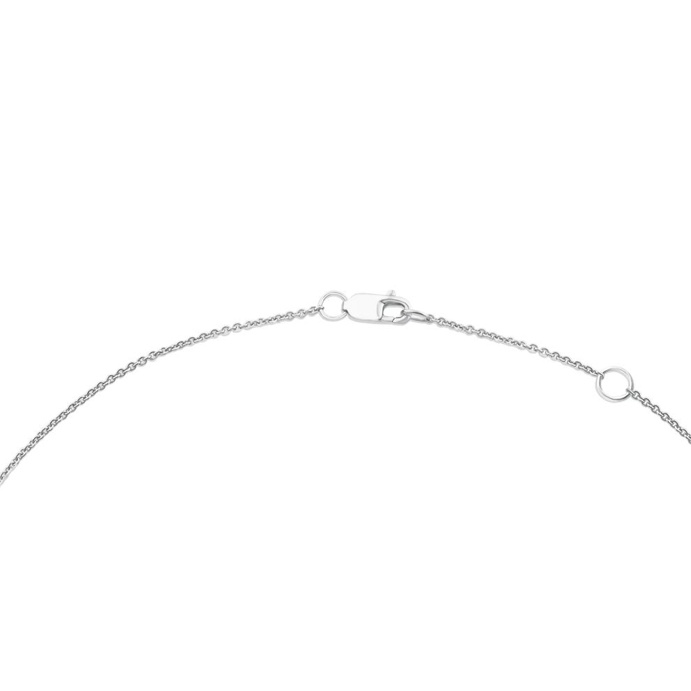 Lab Grown Diamond Graduated Frontal Necklace in 14K White Gold (7 ct. tw.) – Image 4 of 4