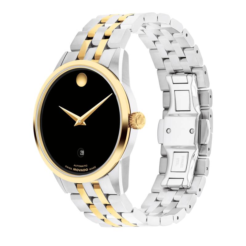 Men&#39;s Museum Classic Watch in Two-Tone PVD Stainless Steel, 40MM – Image 2 of 3