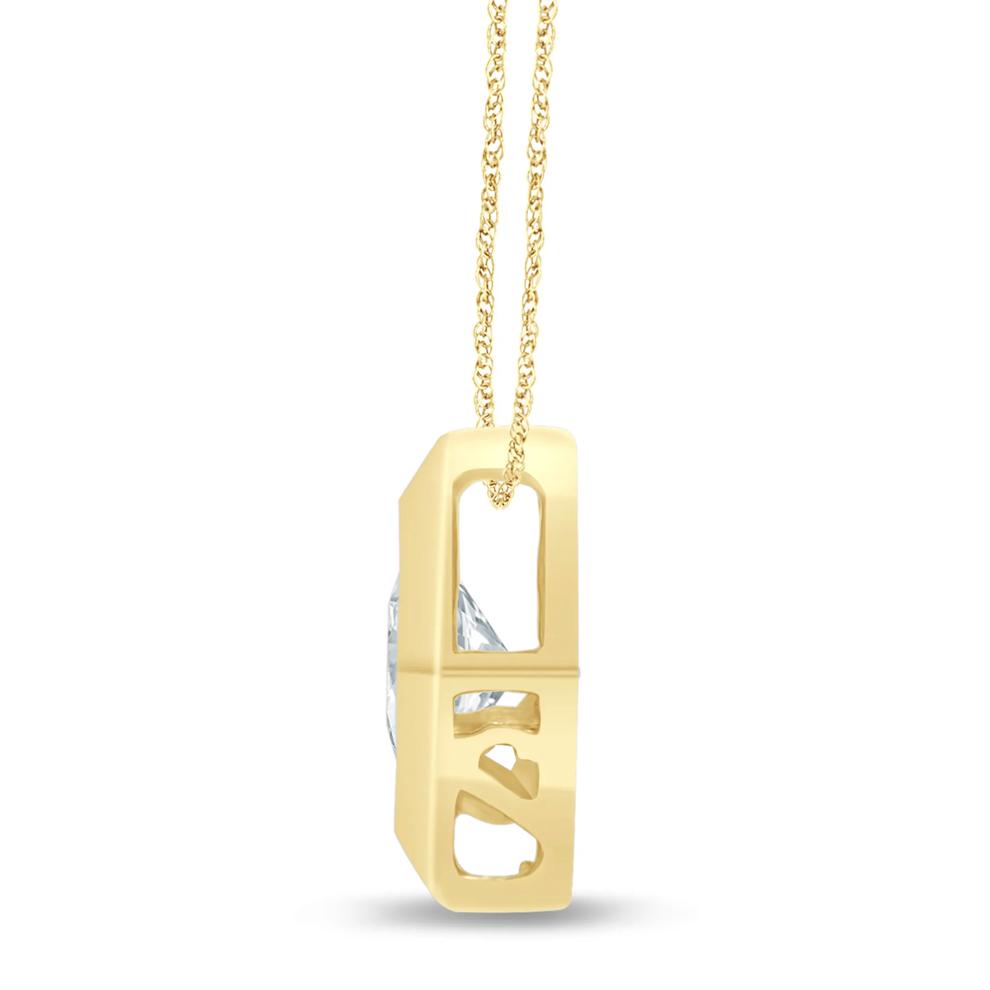 Diamond Starra Pendant in 14K Yellow Gold (1/4 ct. tw.) – Image 2 of 2