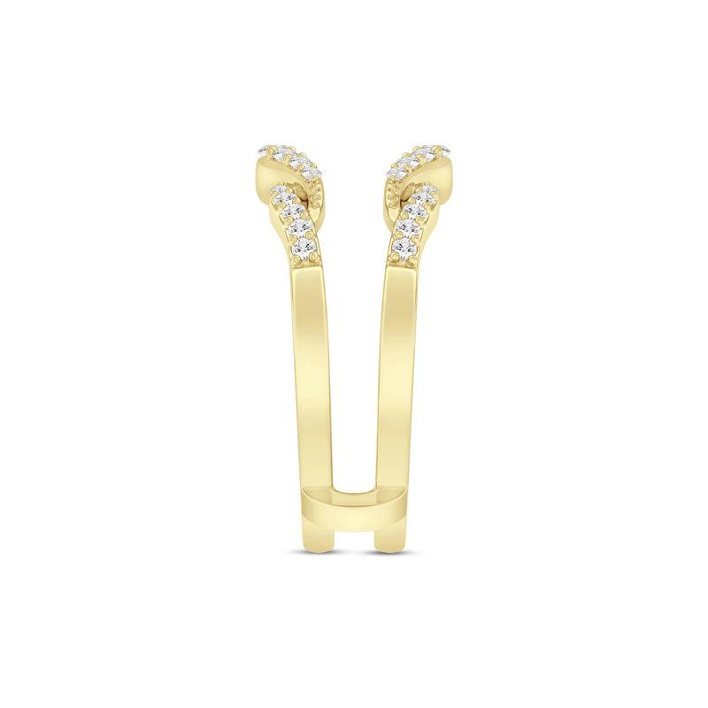 Diamond Insert in 10K Yellow Gold &#40;1/4 ct. tw.&#41; – Image 3 of 3
