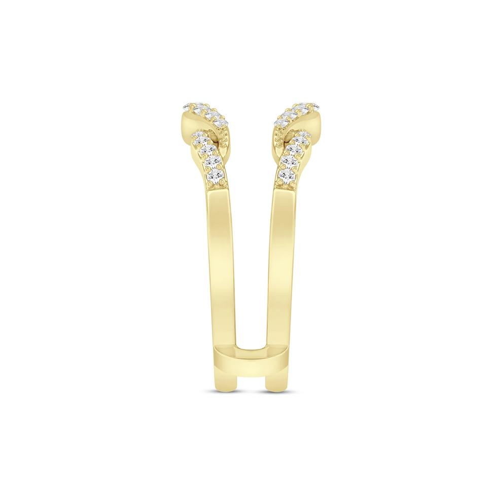 Diamond Insert in 10K Yellow Gold (1/4 ct. tw.) – Image 3 of 3