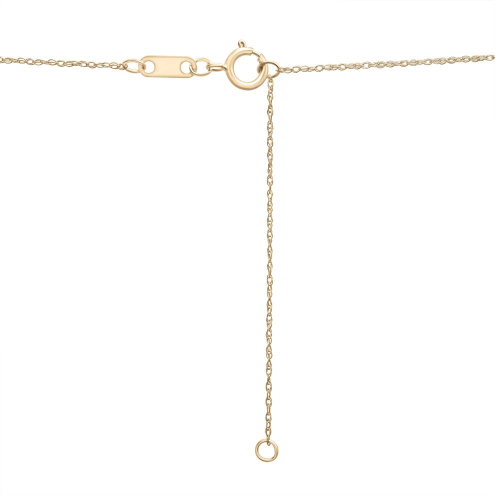 Freshwater Cultured Pearl Cross Pendant in 10K Yellow Gold – Image 3 of 3