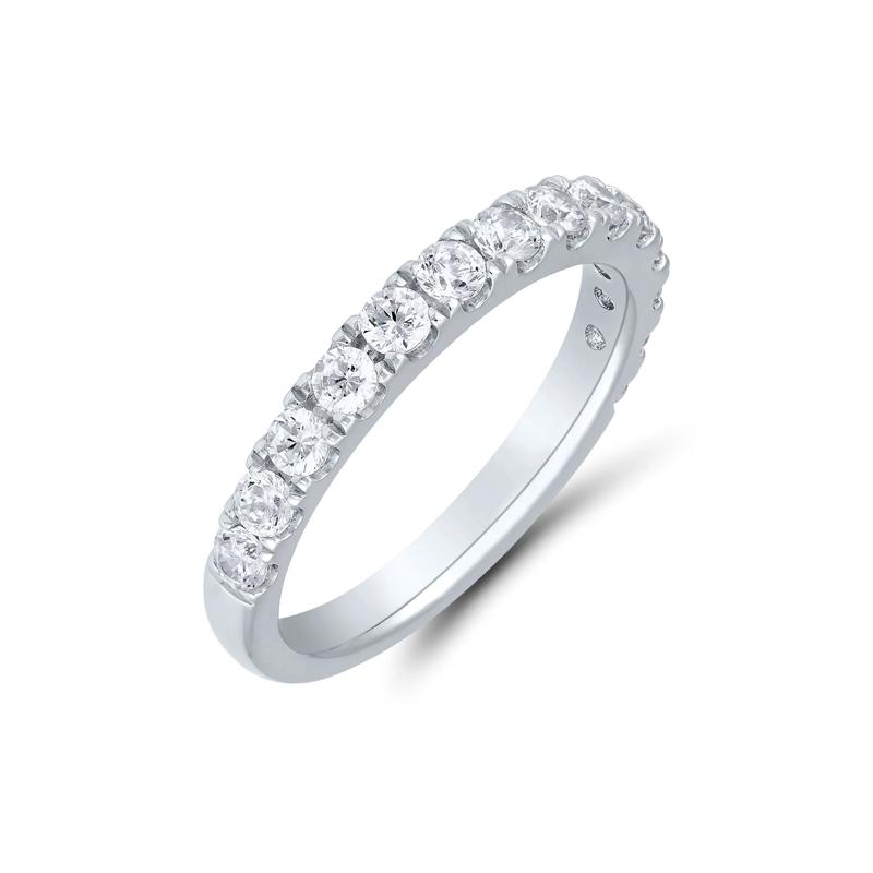 Lab Grown Diamond Emerald-Cut Bridal Set in 14K White Gold &#40;3 ct. tw.&#41; – Image 5 of 6