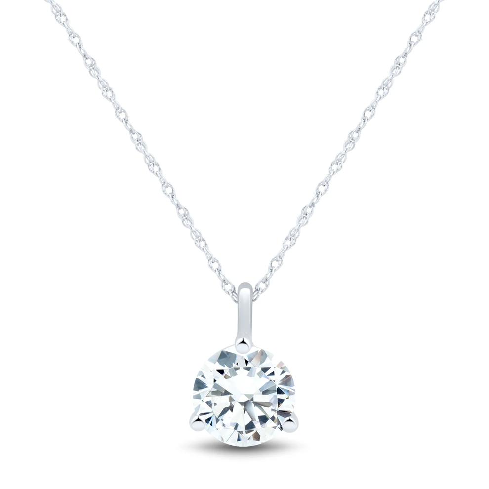 Lab Grown Diamond Pendant and Earring Box Set in 10K White Gold (2 1/2 ct. tw.) – Image 2 of 6