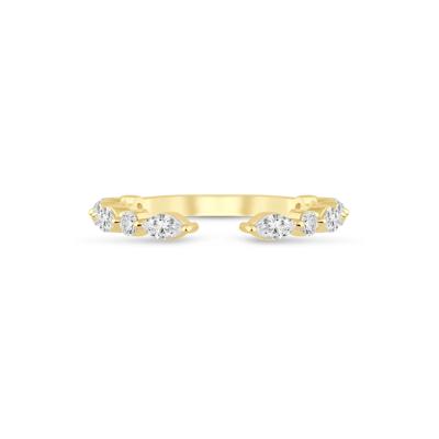 Lab Grown Diamond Open Band in 14K Gold