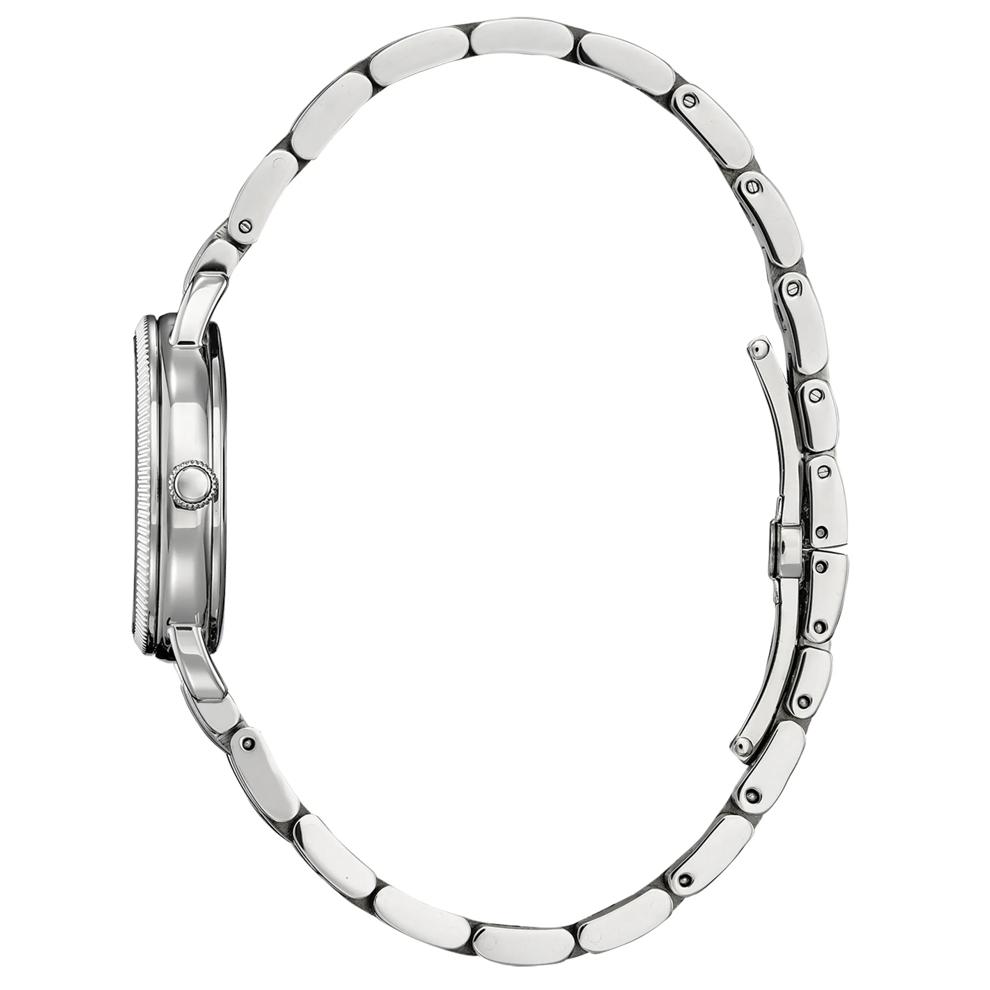 Ladies Coin-Edge Watch in Stainless Steel – Image 3 of 3