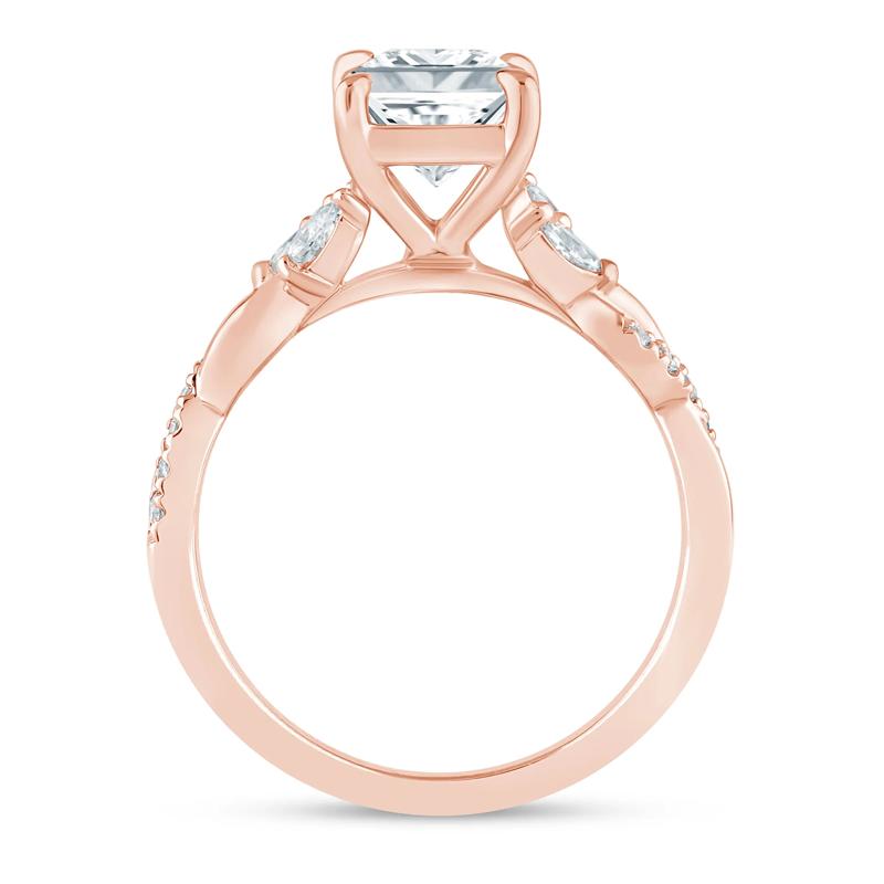 Hannah Lab Grown Diamond Engagement Ring in 14K Rose Gold (2 1/4 ct. tw.) – Image 2 of 3