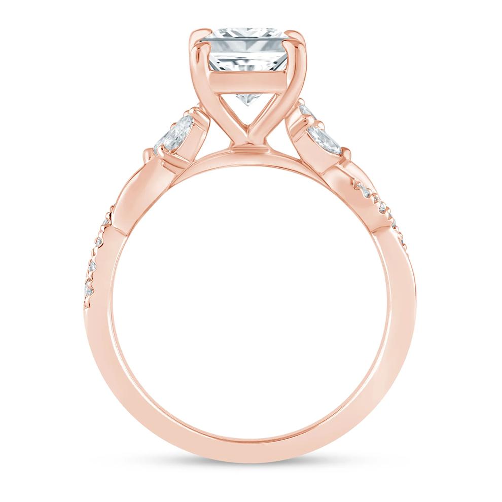 Hannah Lab Grown Diamond Engagement Ring in 14K Rose Gold (2 1/4 ct. tw.) – Image 2 of 3