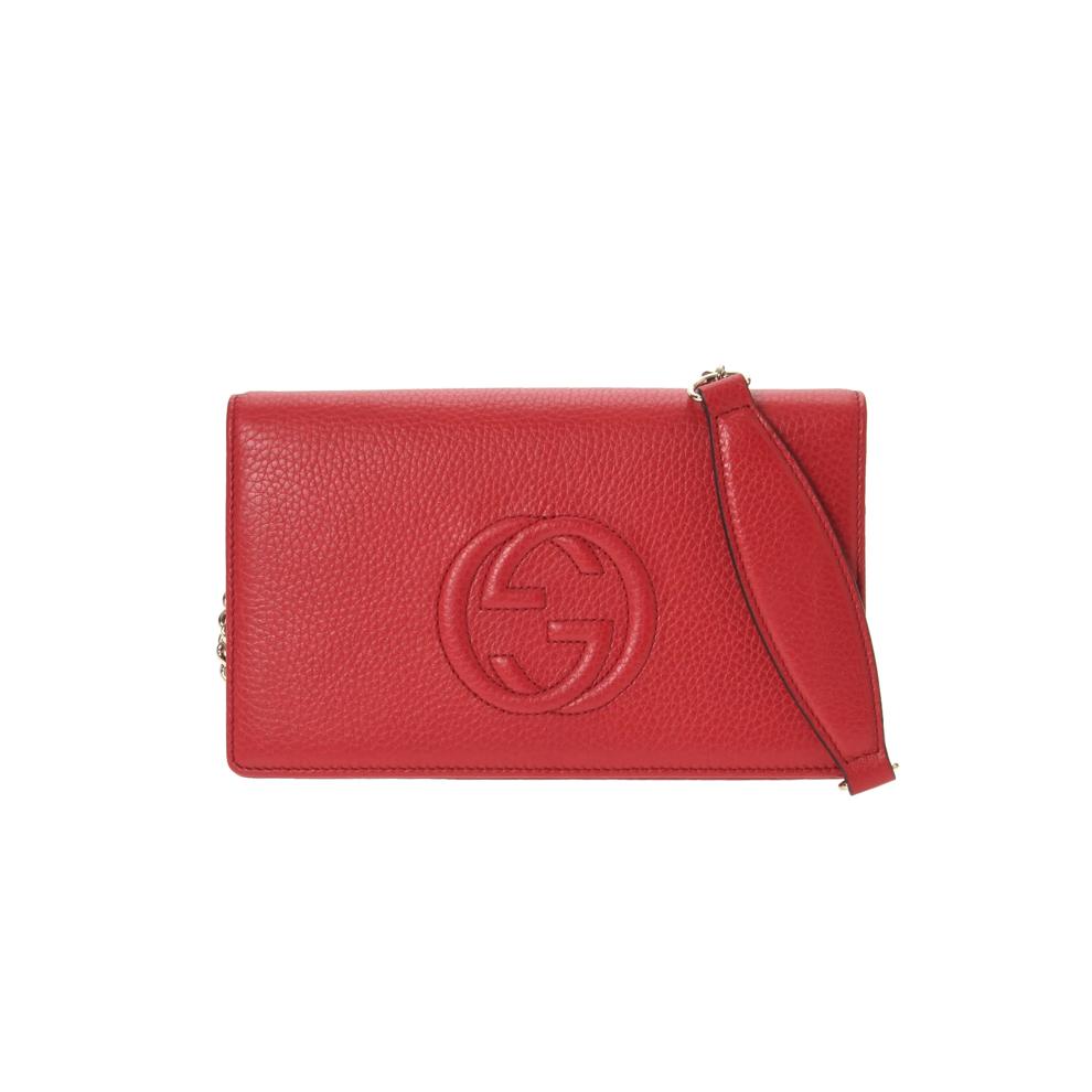Pre-Owned Gucci Soho Wallet on Chain Small  Crossbody – Image 1 of 7