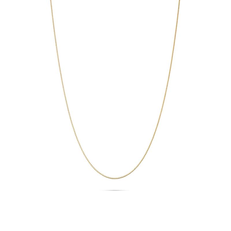 Box Chain in 14K Yellow Gold, 16" – Image 1 of 3