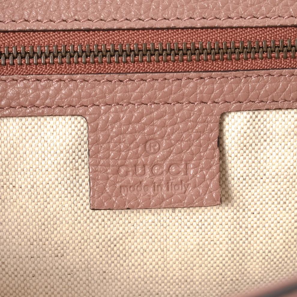 Pre-Owned Gucci GG Marmont Top Handle Flap Bag Small  Crossbody – Image 6 of 7