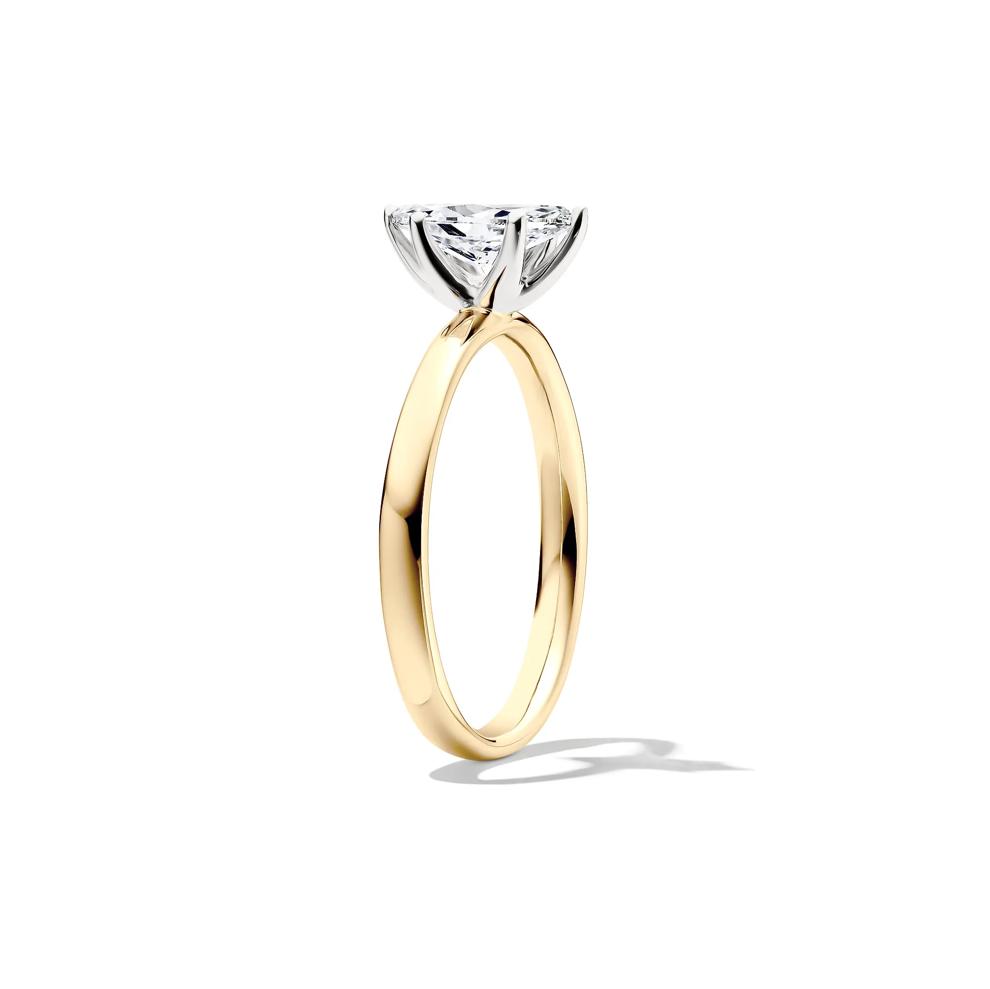 Diamond Marquise Solitaire Engagement Ring in 14K Yellow Gold (3/4 ct.) – Image 3 of 5