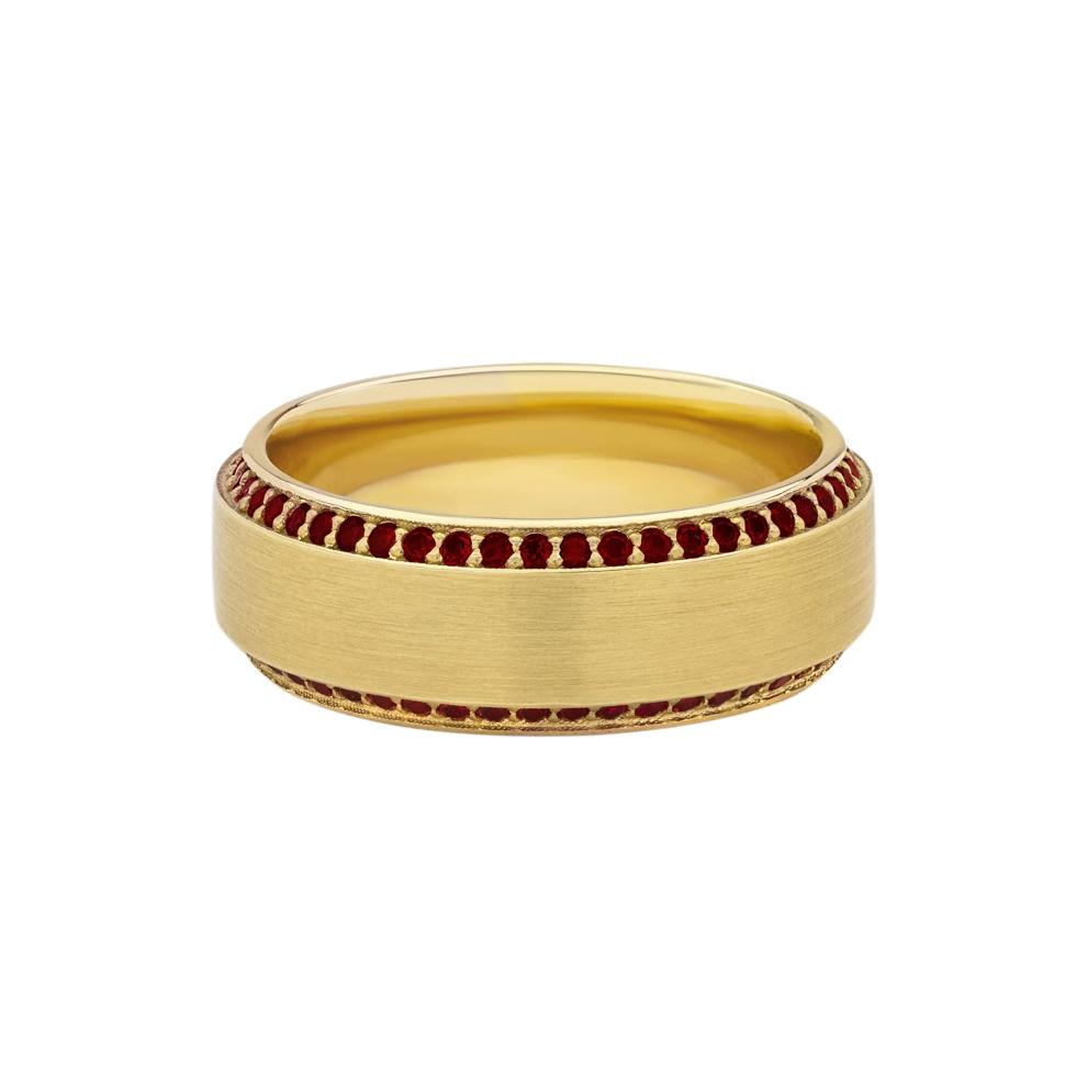 Ruby Eternity Band in 14K Yellow Gold – Image 1 of 3