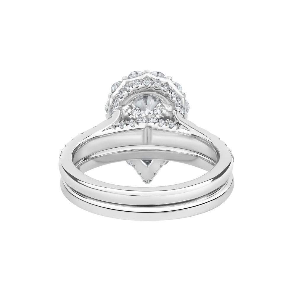 Alexis Lab Grown Diamond Engagement Set in 14K White Gold (3 1/4 ct. tw.) – Image 5 of 5