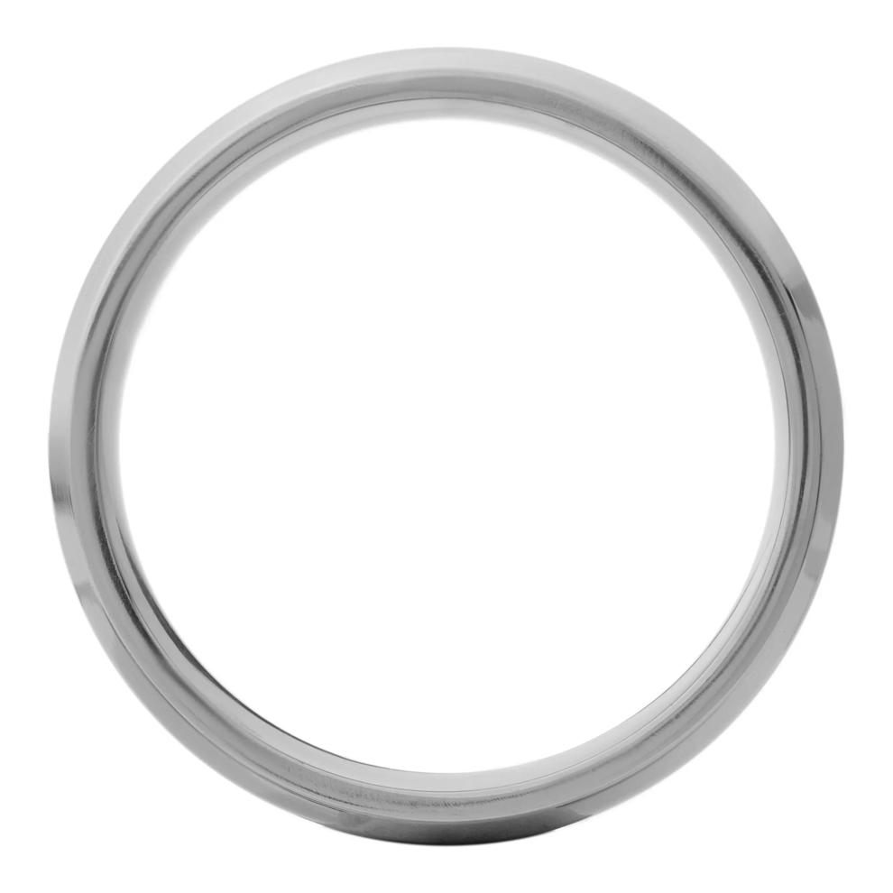 Men&rsquo;s Black Cerakote Inlay Wedding Band in Cobalt, 7MM – Image 2 of 3