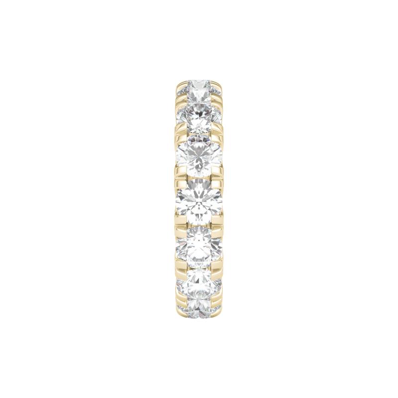 Diamond Wedding Band with Eternity Setting in 14K Yellow Gold &#40;5 ct. tw.&#41; – Image 3 of 3