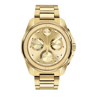 Men's Verso S Watch in Gold-Tone Stainless Steel, 44mm