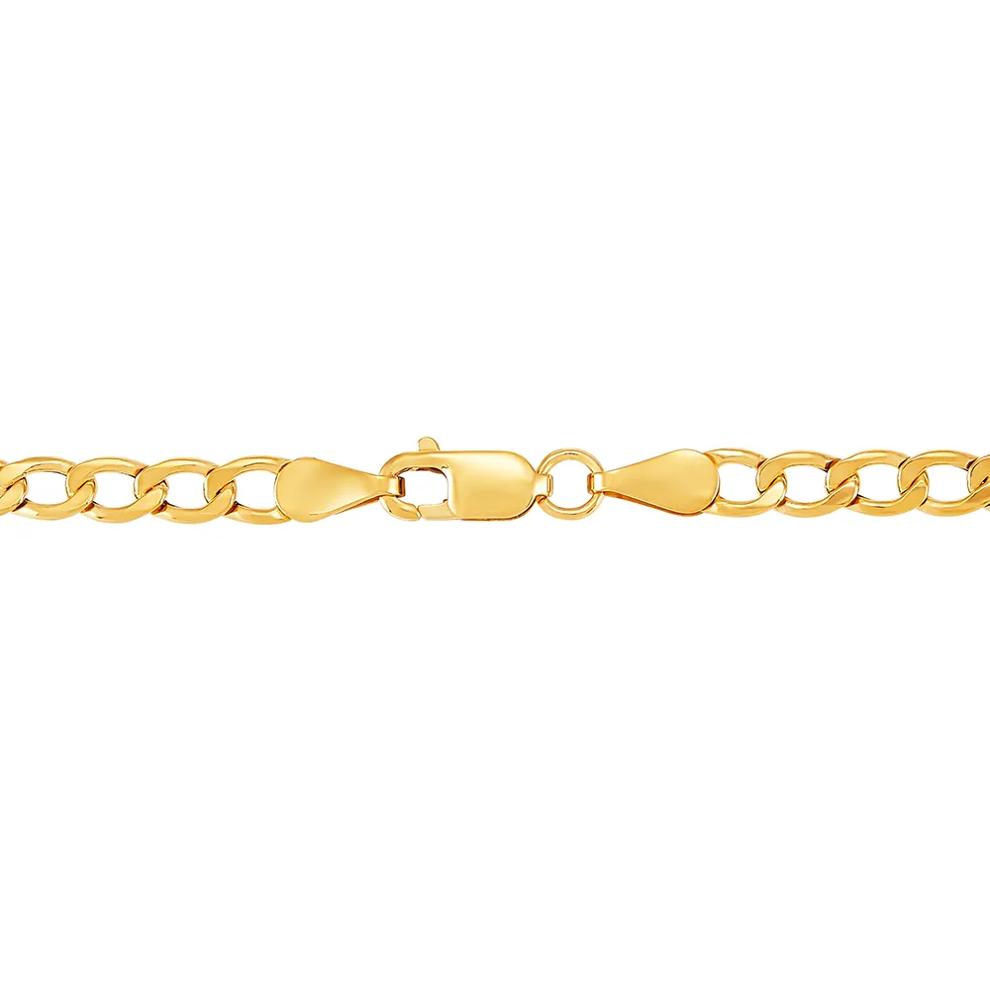 Curb Chain in 14K Yellow Gold, 22" – Image 3 of 5
