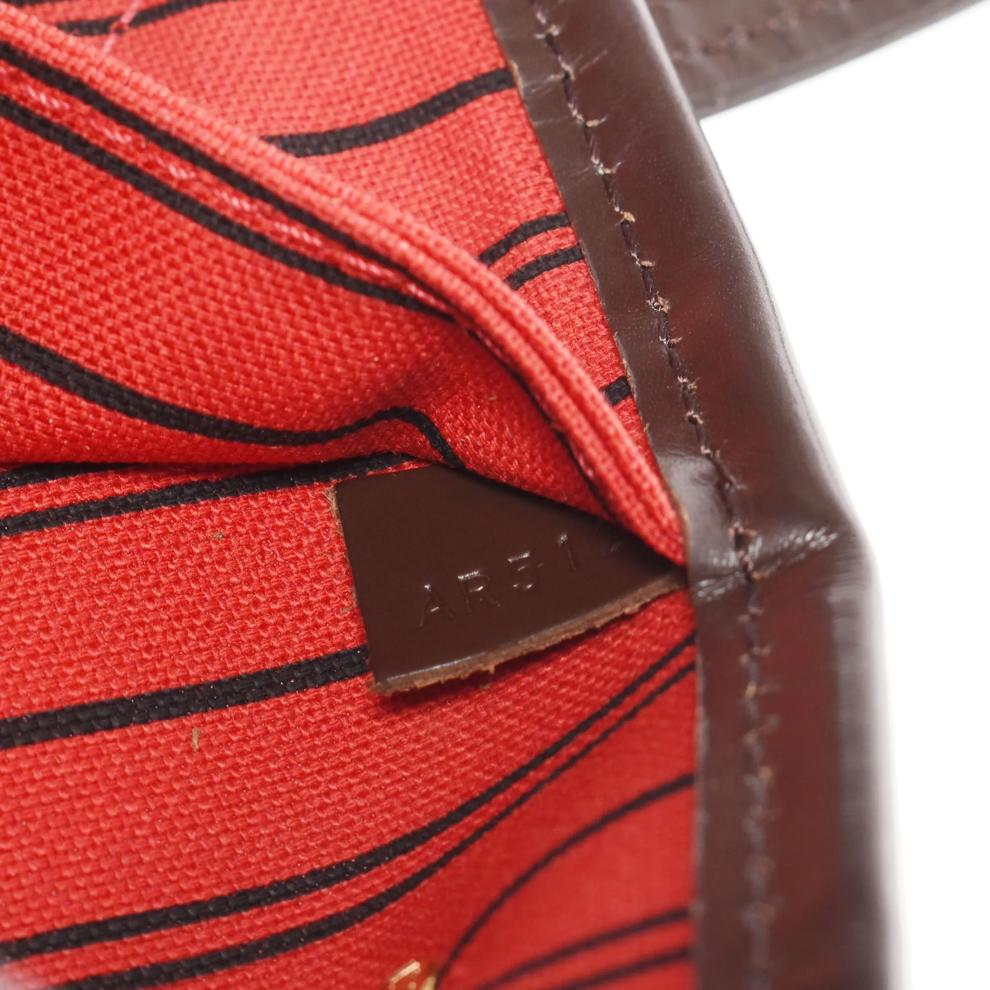 Pre-Owned Louis Vuitton Neverfull PM Damier Ebene Tote – Image 6 of 7