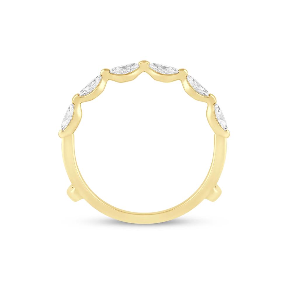 Lab Grown Diamond Marquise-Cut Ring Insert in 14K Yellow Gold (1 ct. tw.) – Image 2 of 3