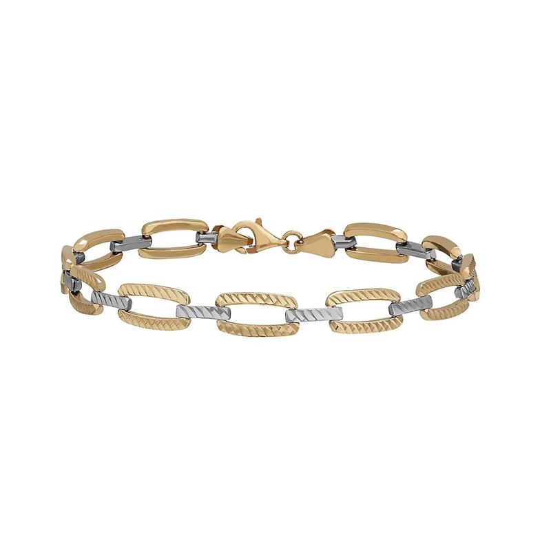 Stampato Bracelet in 14K Yellow &amp; White Gold – Image 1 of 1