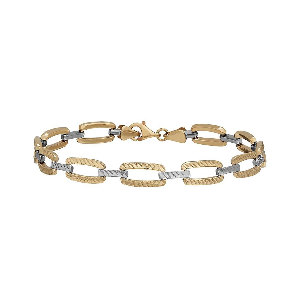 Stampato Bracelet in 14K Yellow &amp; White Gold – Image 1 of 1