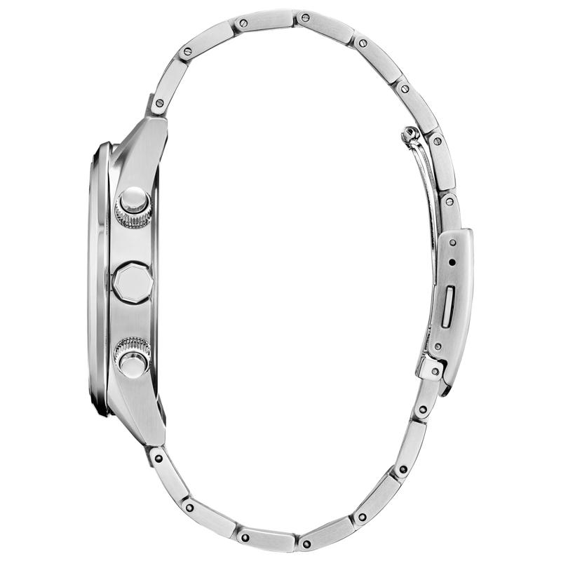 Men&#39;s Radio Control AT8260 Watch in Stainless Steel, 43MM – Image 2 of 3