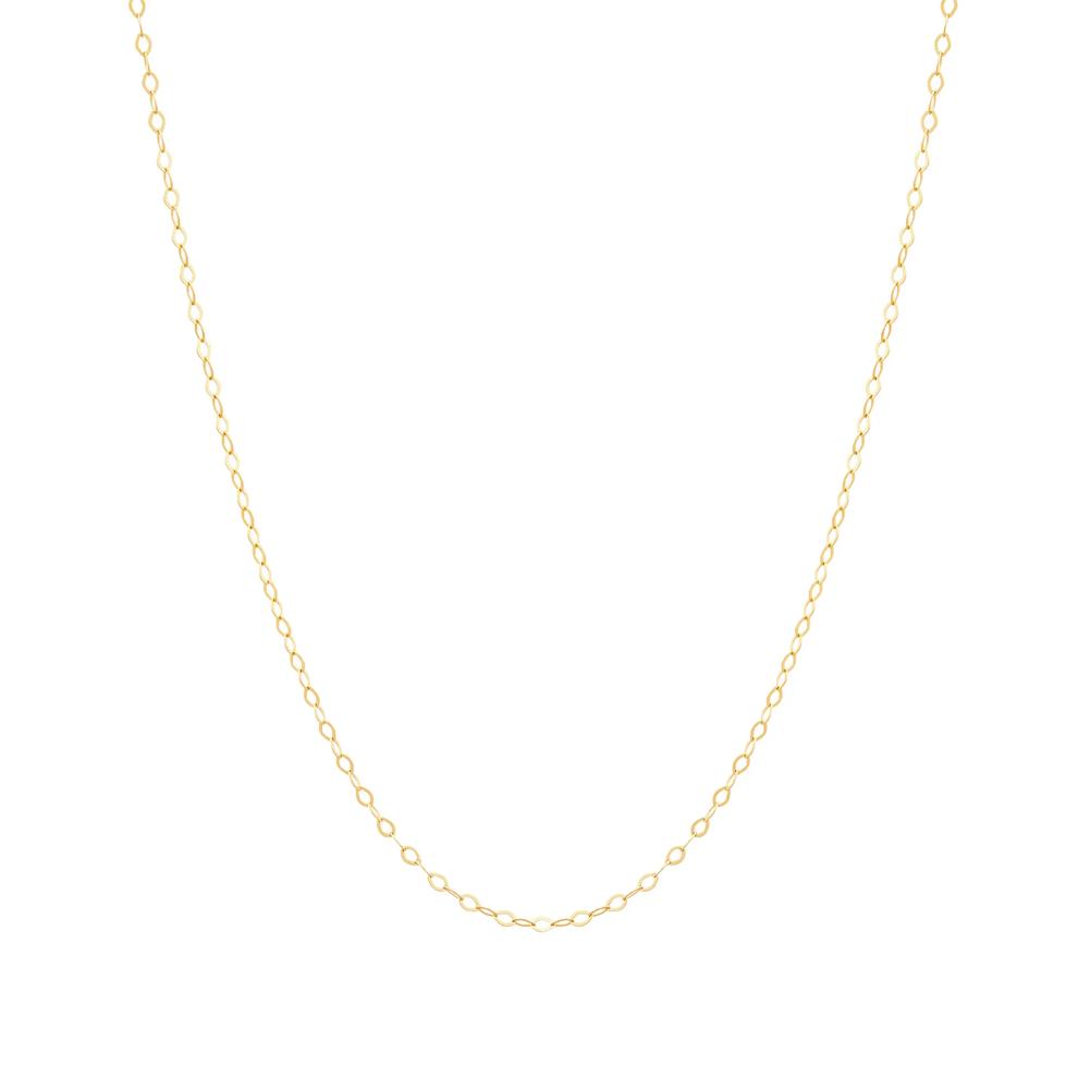 Cable Chain Necklace in 14K Yellow Gold, 17" – Image 1 of 2