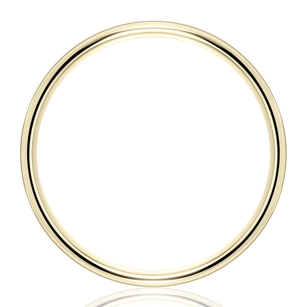 Wedding Band in 14K Yellow Gold, 7MM – Image 2 of 3