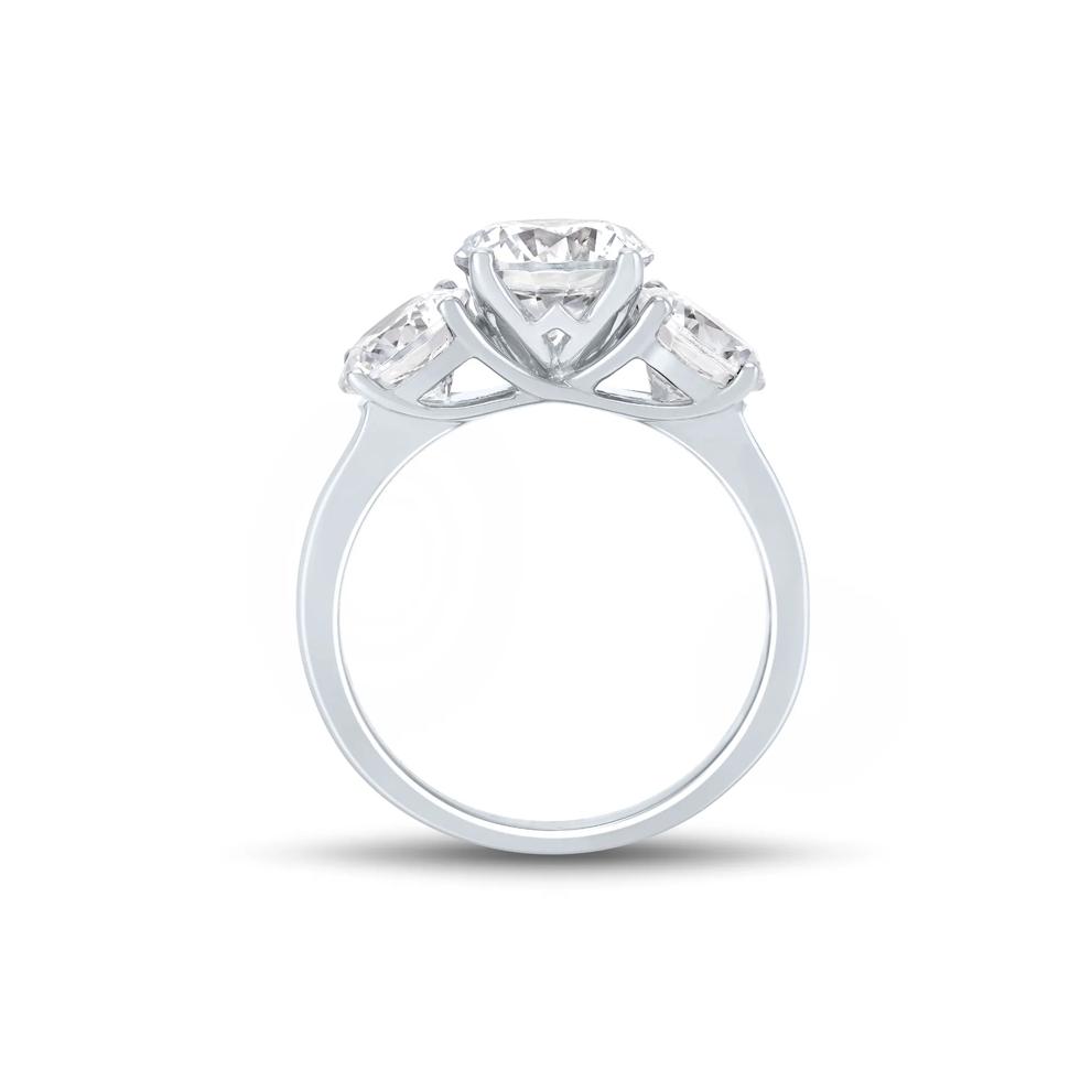 Lab Grown Diamond Engagement Ring in 14K White Gold (4 1/2 ct. tw.) – Image 2 of 3
