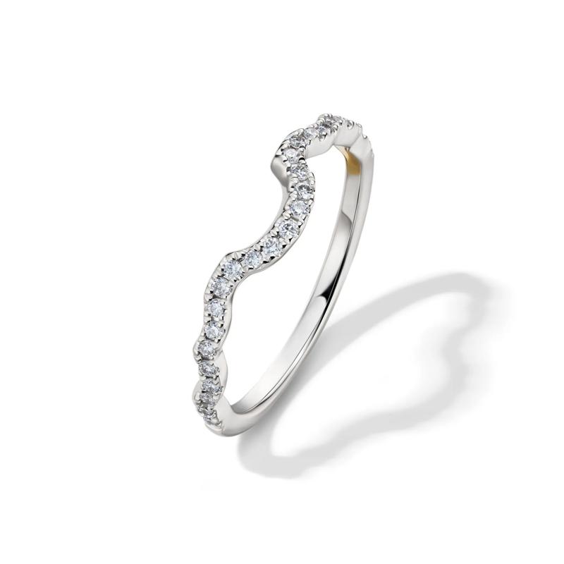 Florence Lab Grown Diamond Bridal Set in 14K White Gold &#40;2 ct. tw.&#41;  – Image 4 of 5