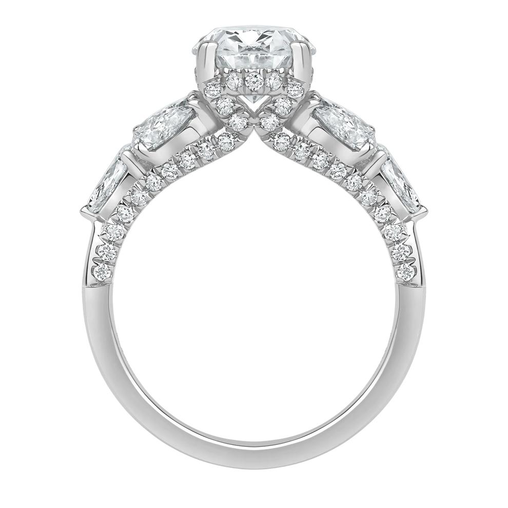 Taylor Lab Grown Diamond Engagement Ring in Platinum (3 1/3 ct. tw.) – Image 2 of 4