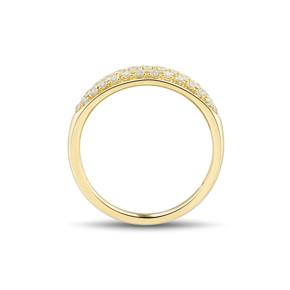 Diamond Ring in 10K Yellow Gold (1/5 ct. tw.) – Image 2 of 3