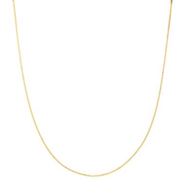 Box Chain in 14K Yellow Gold, 20"