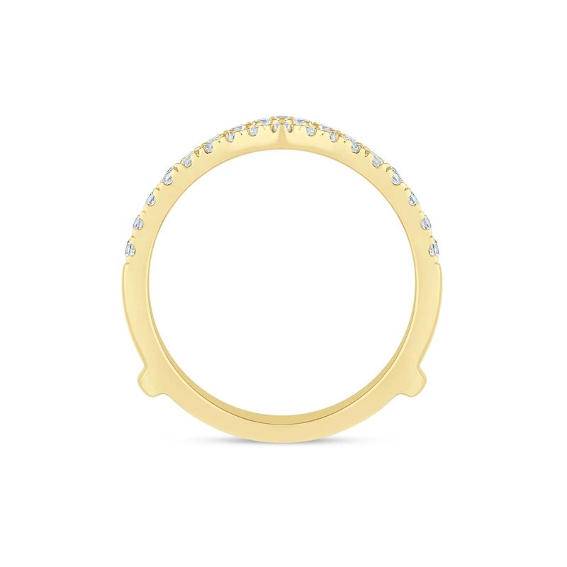 Diamond Chevron Ring Insert in 14K Yellow Gold &#40;1/2 ct. tw.&#41; – Image 2 of 3