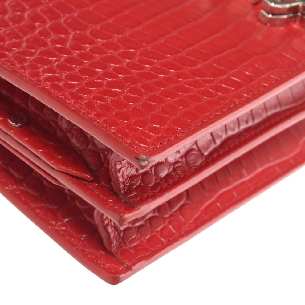 Pre-Owned YSL Cassandra Flap Shoulder Bag – Image 5 of 8