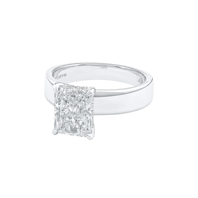 Collins Radiant-Cut Engagement Ring in 14K White Gold &#40;2 5/8 ct. tw.&#41; – Image 5 of 5
