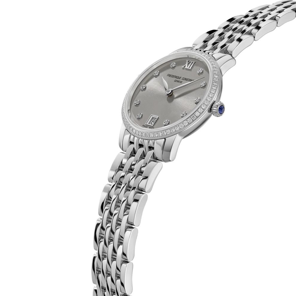 Ladies' Classics Slimline Watch in Silver-Tone Stainless Steel – Image 2 of 3