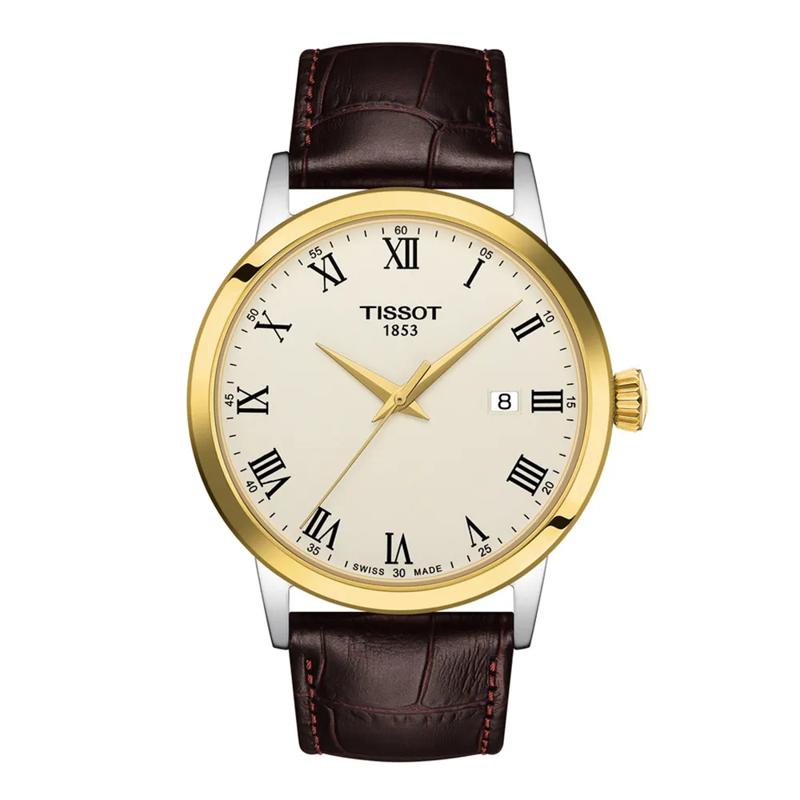 TISSOT ティソ　Classic Dream　自動巻　シルバー ゴールド TISSOT ティソ Classic Dream 自動巻 シルバー ゴールド