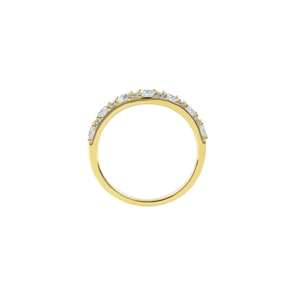 Lab Grown Diamond Contour Band in 14K Yellow Gold (3/4 ct. tw.) – Image 2 of 7