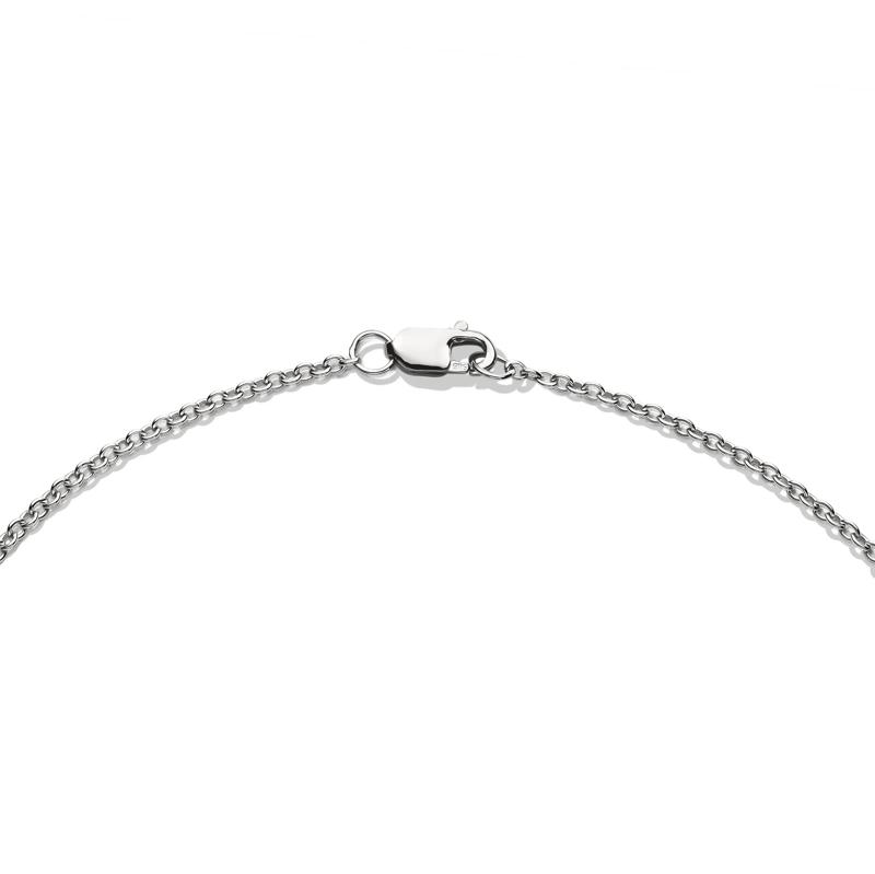 Lab Grown Diamond Cluster Necklace in 14K White Gold &#40;3 ct. tw.&#41; – Image 3 of 4