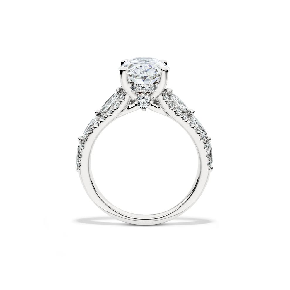 Layla Lab Grown Diamond Engagement Ring in Platinum (4 ct. tw.) – Image 2 of 4