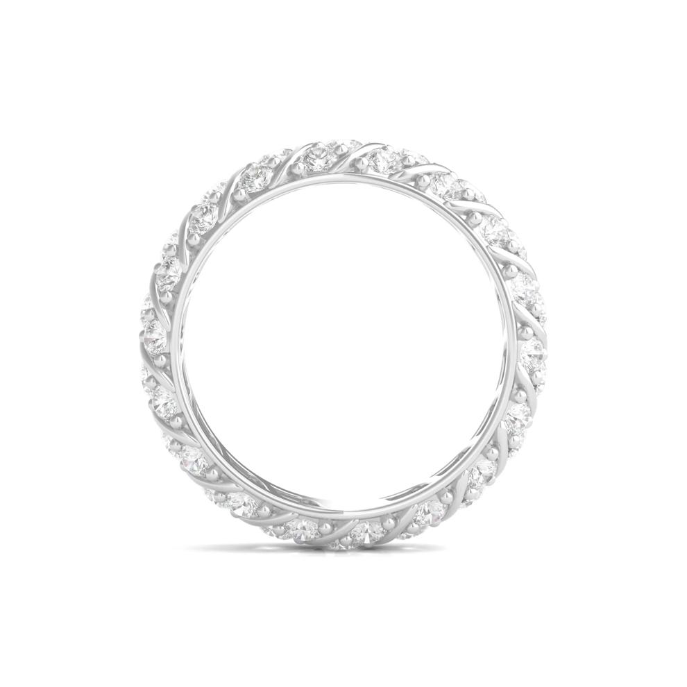 Diamond Rolling Eternity Band in Platinum (2 1/2 ct. tw.) – Image 2 of 3